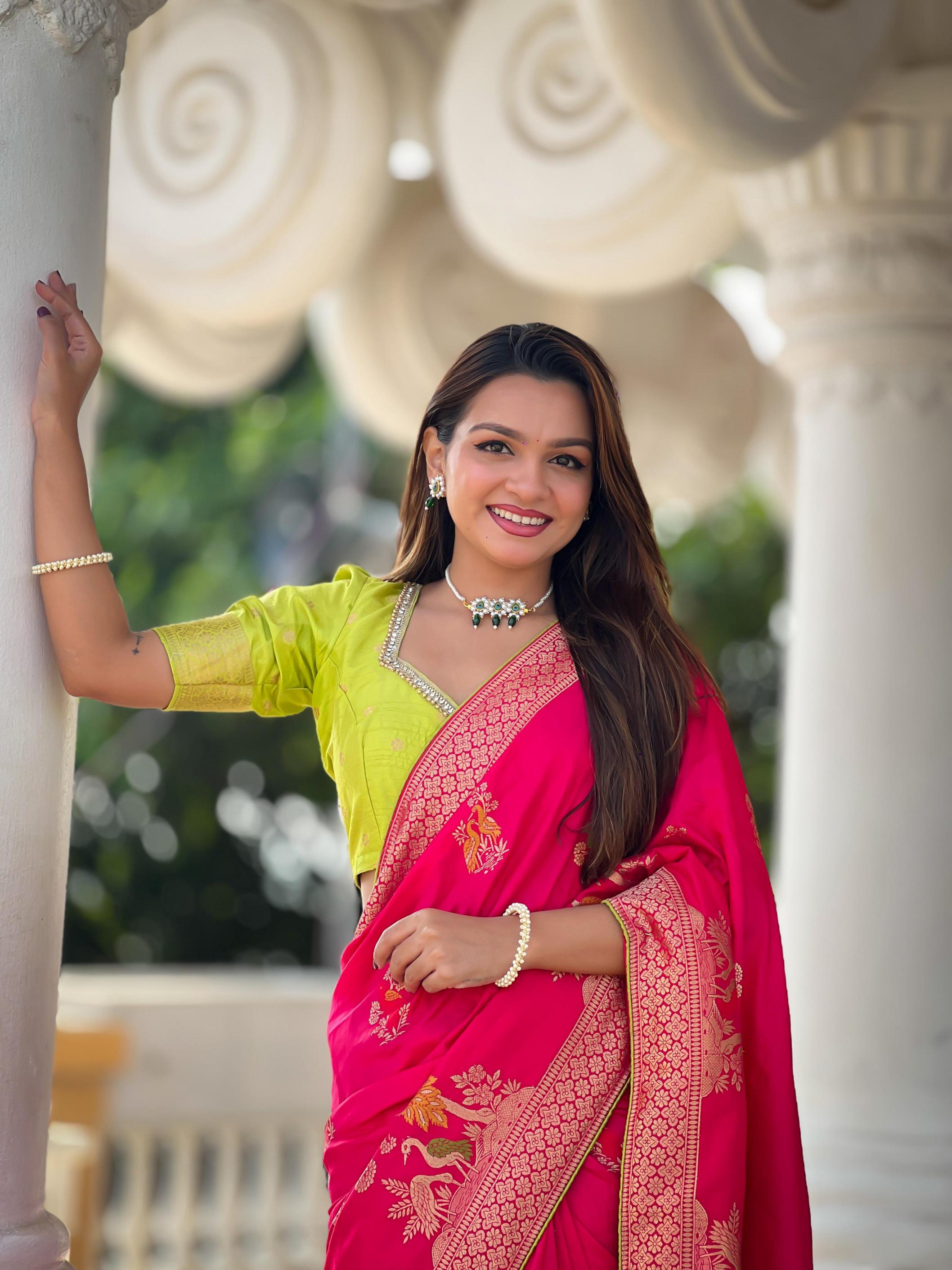 KC 7021 VISCOSE DOLA SILK AMAZING SAREES ONLINE   