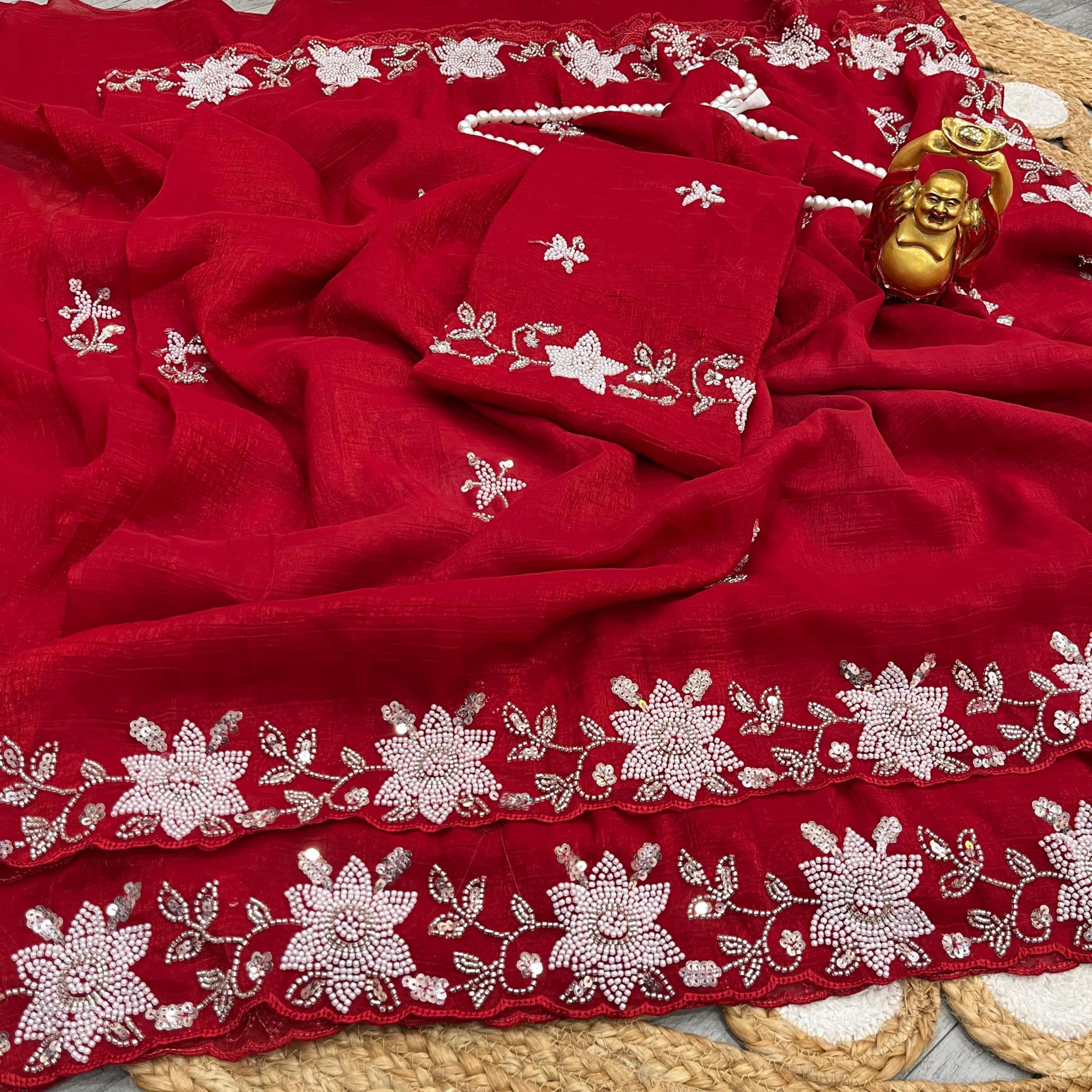 KC 914 HIT DESIGN CRUNCHY CRUSH BEST SAREE ONLINE