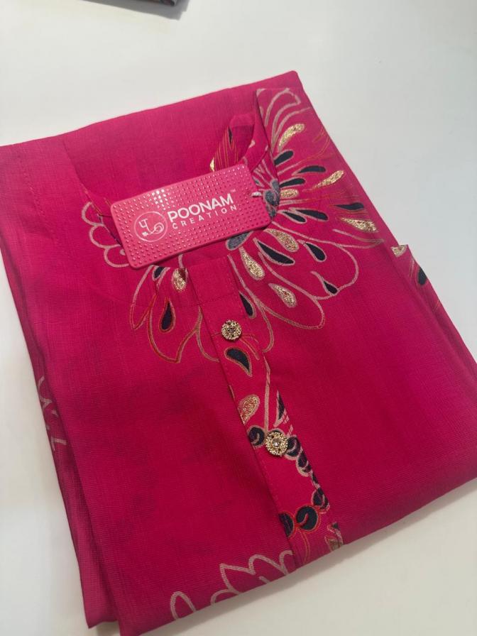 POONAM CREATION KIARA READYMADE VATICAN COMBO 3PCS DRESS