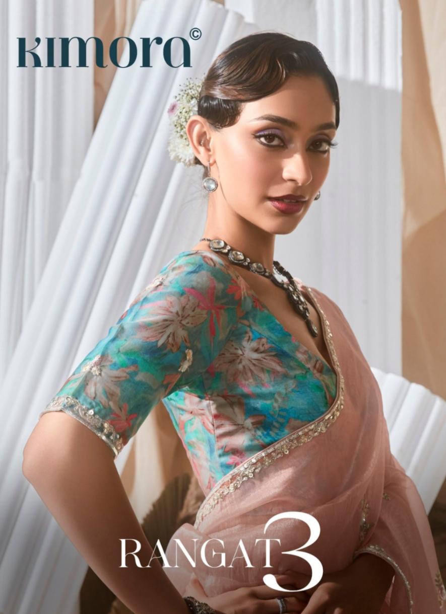 RANGAT VOL 3 BY KIMORA TRADITIONAL SAREES EXPORTS 