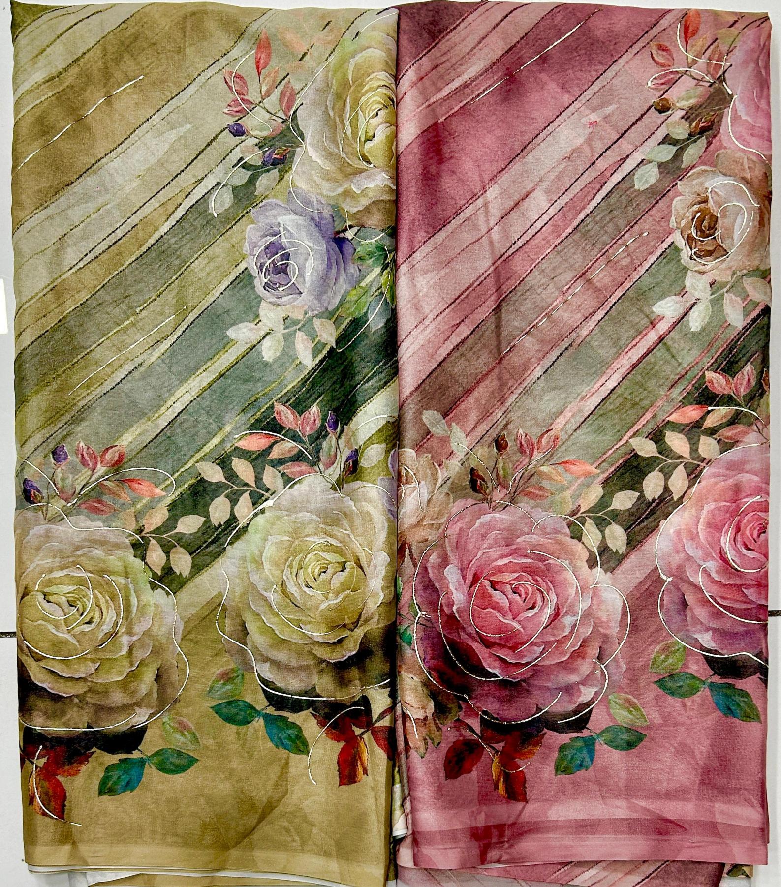 LIMCA DIGITAL FOIL FANCY REGULAR WEAR SAREES  