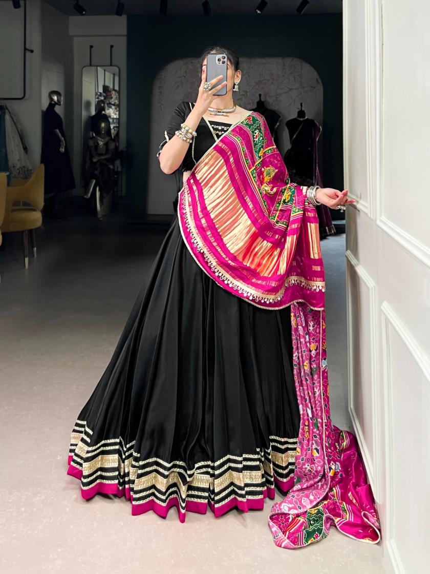 LNB1657 STITCHED LEHENGA WITH BLOUSE AND DUPATTA 