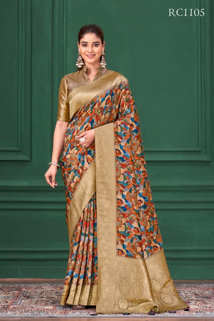 RANG CHATKILA BY MAHOTSAV TUSSAR SILK JACQUARD STYLISH SAREES 