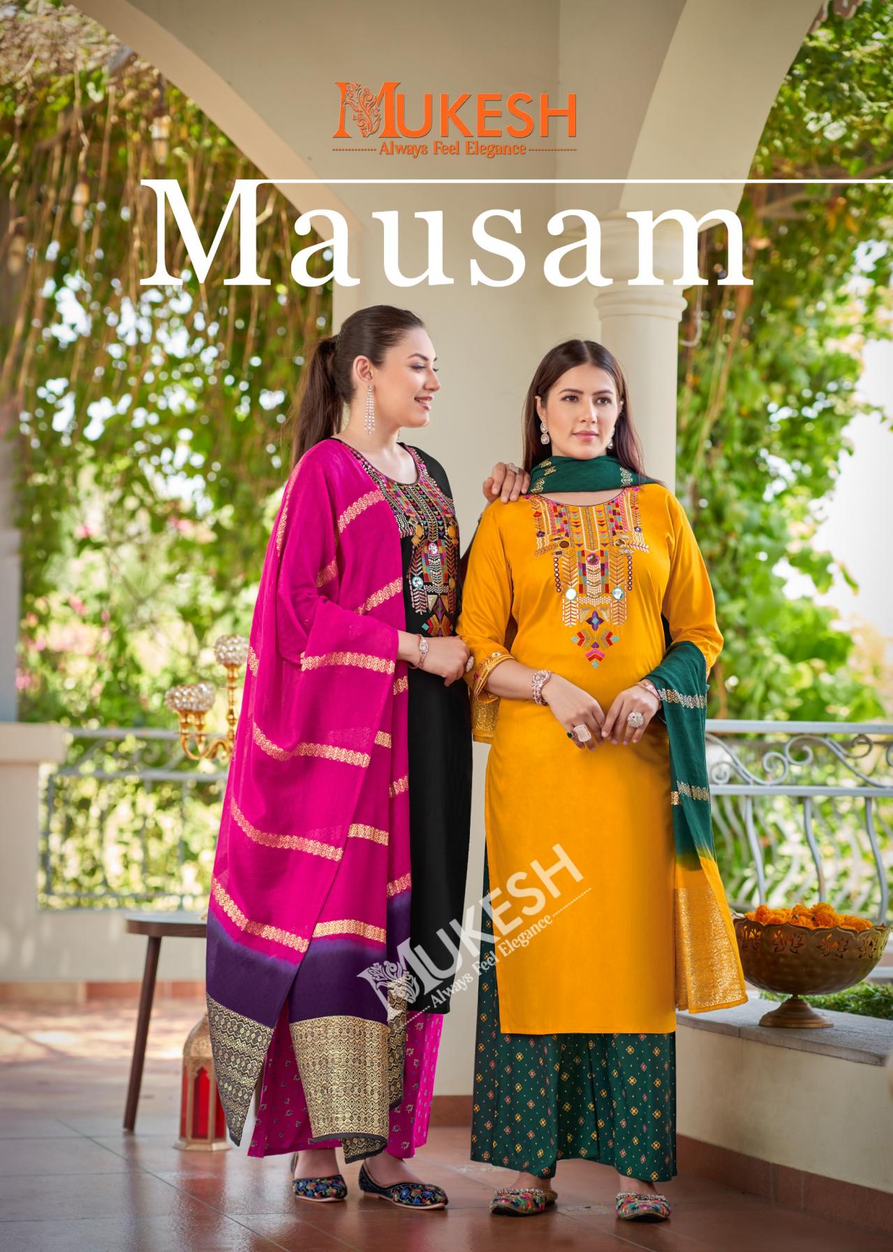MAUSAM RAYON READYMADE BIG SIZE UNIQUE PLAZZO SUITS 