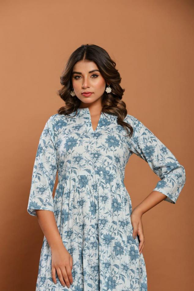 MODERN COTTON PRETTY READYMADE DRESS STYLE COMBO KURTIS 