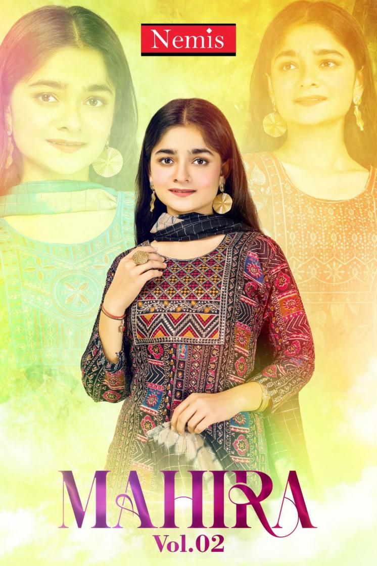MAHIRA VOL 2 BY NEMIS FULL STITCH KIDS CAPSULE PRINT COMBO SUIT FOR WOMEN 