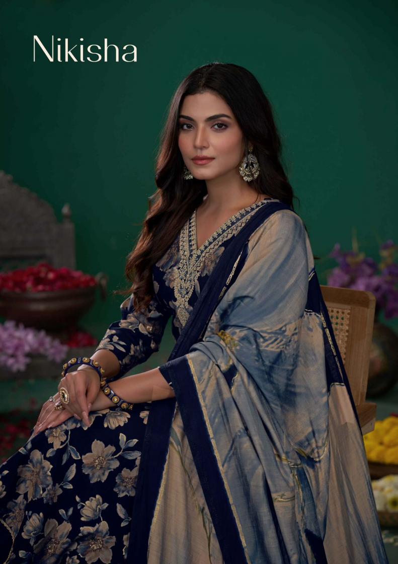 SARGAM PRINTS NIKISHA VISCOSE MODAL SHOP TRENDY SUIT FOR WOMENS 