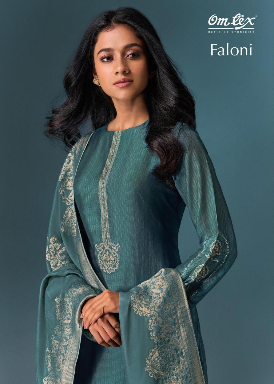 FALONI BY OMTEX OLIVIA SILK DIGITAL PRINT FANCY DRESS MATERIALS 