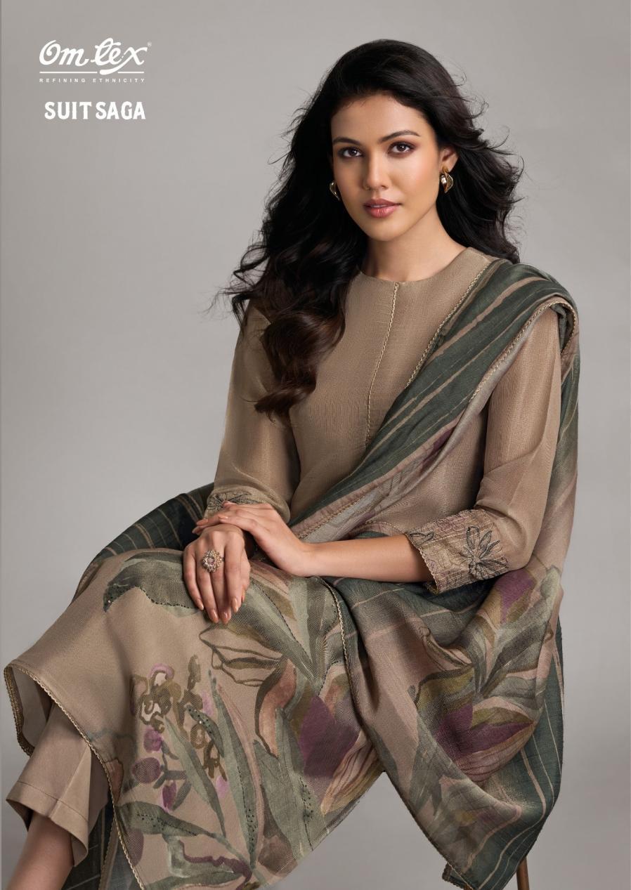 SUIT SAGA BY OMTEX SILLI CHECKS AMAZING SUIT FOR WOMENS 