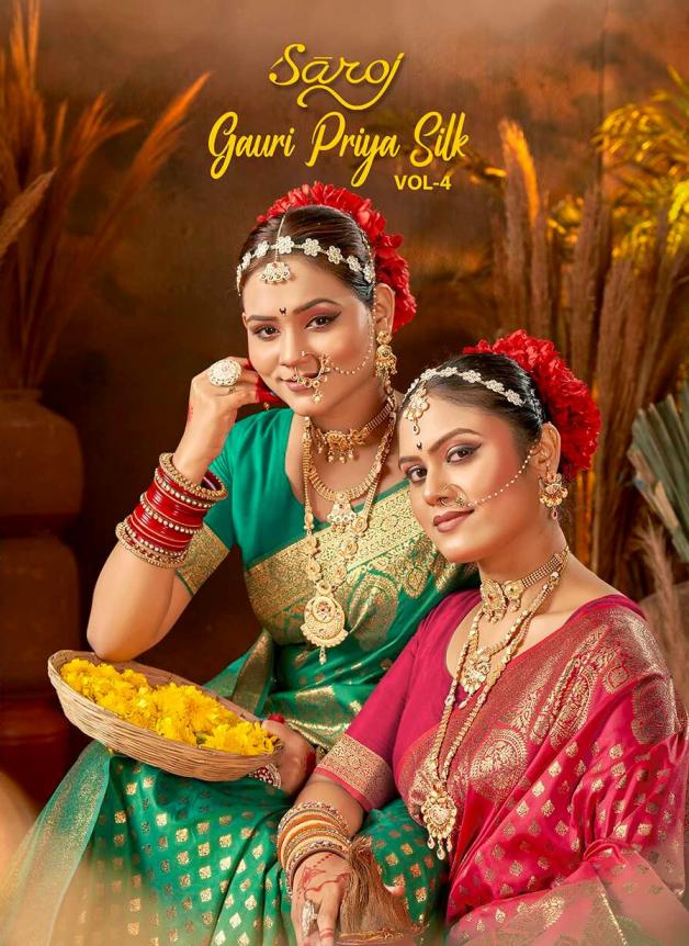 Gauri priya silk saroj vol.4 50*600 silk saree