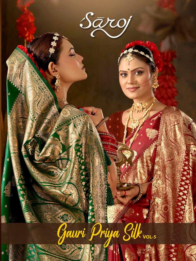 Gauri priya silk Saroj vol.5 50*600 silk saree