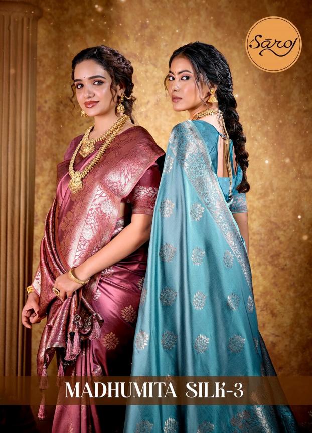  Madhumita silk Saroj vol.3 50*600 silk saree