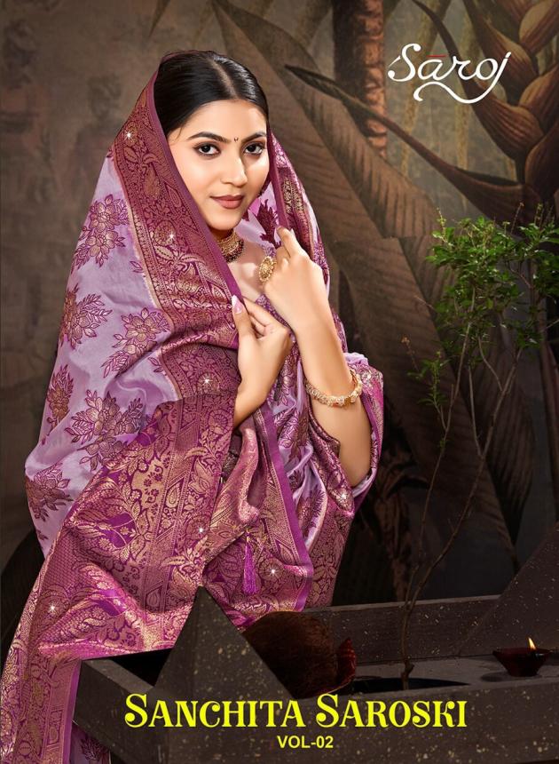 Sanchita saroski Saroj vol.2 Soft silk saree