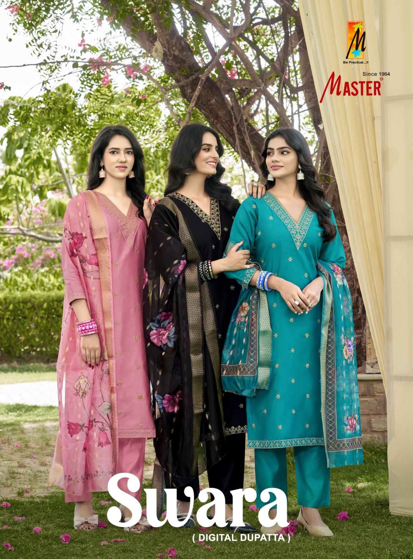MASTER LAUNCH SWARA VERTICAN FULLY STITCH SALWAR SUITS 