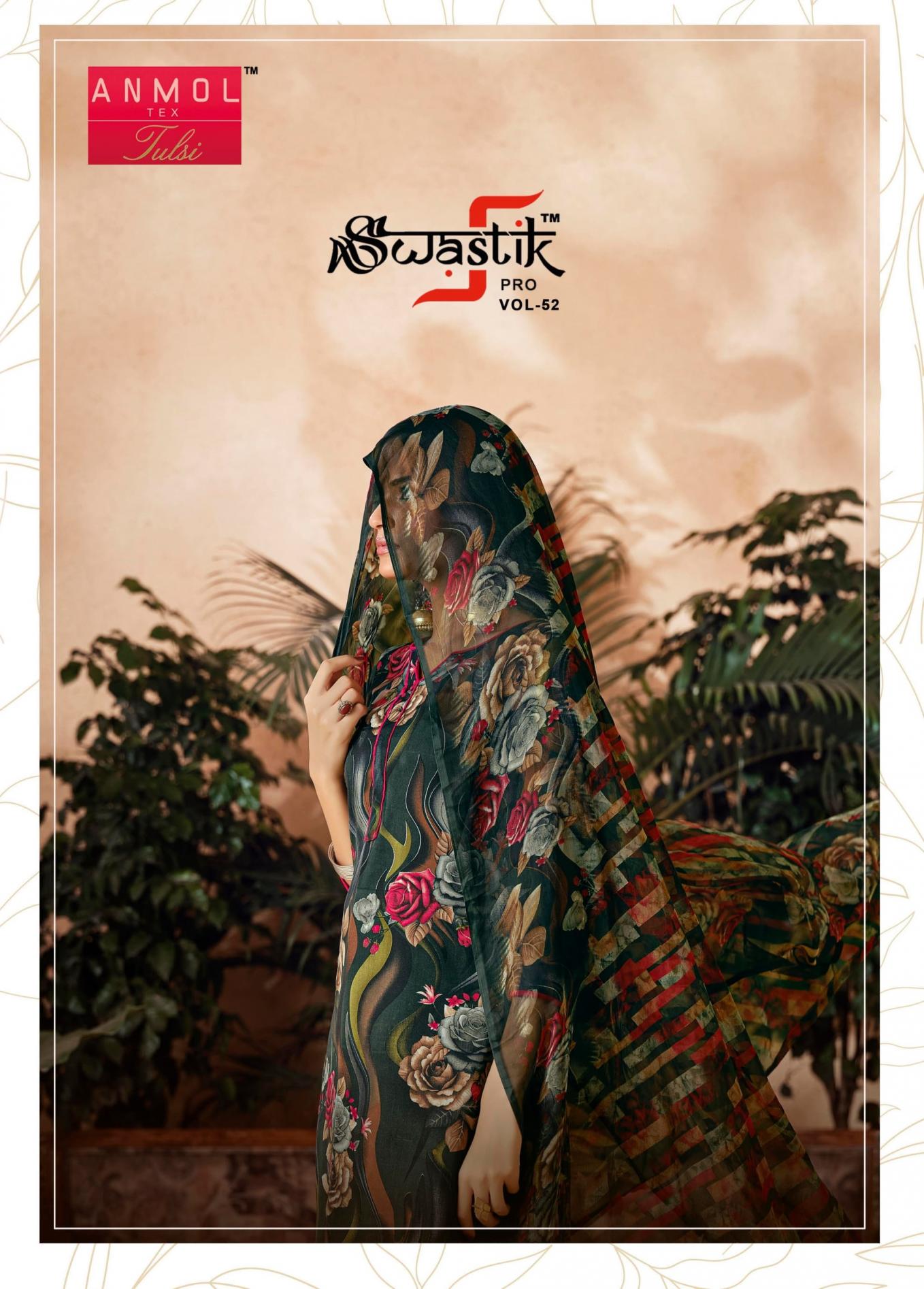 ANMOL TEX SWASTIK PRO VOL 52 UNIQUE AMERICAN SUIT FOR WOMENS 