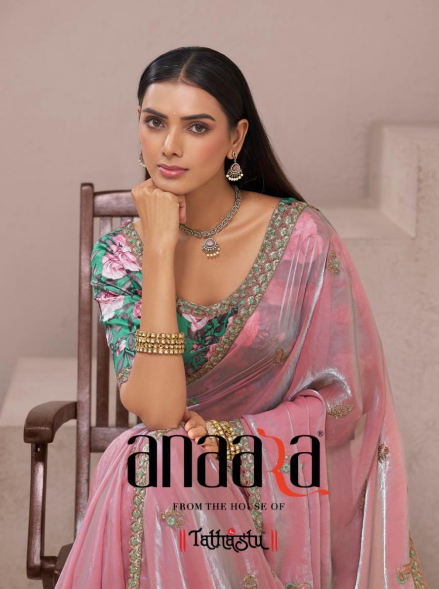 ANAARA 7701-7709 BY TATHASTU FANCY LUXURIOUS SILK SAREES FOR WOMEN