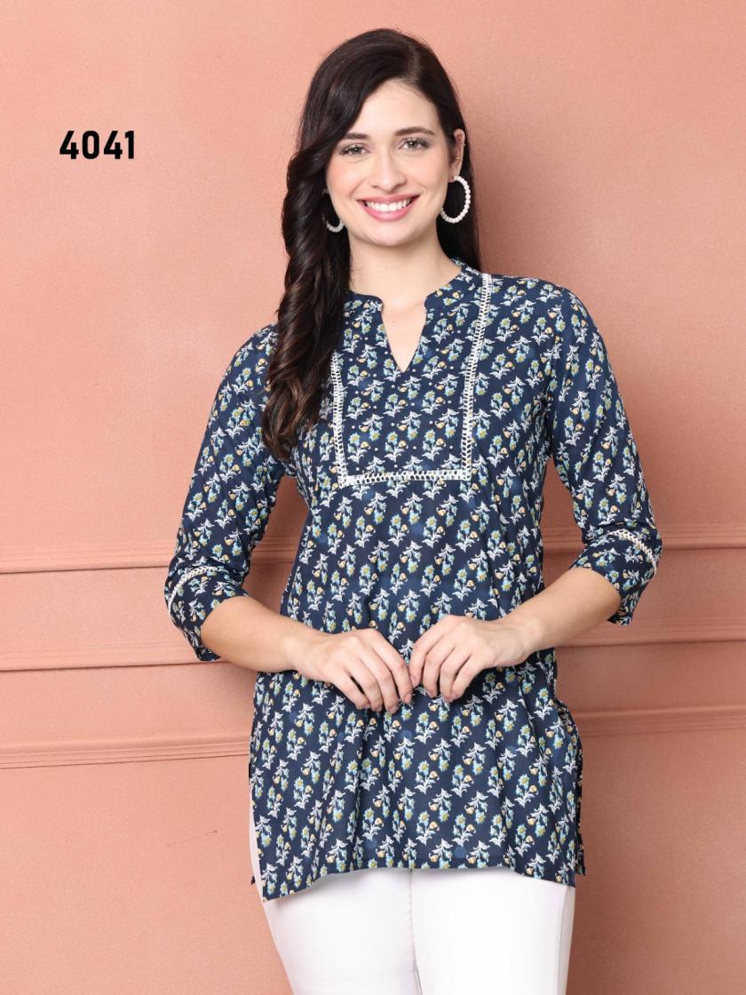 TUNIC COTTON SHOP TRENDY FULL STITCH SHORT KURTI ONLINE 