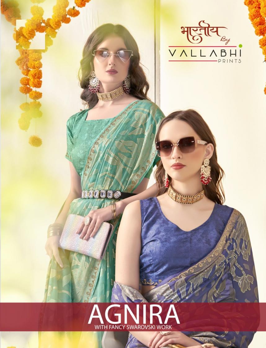 AGNIRA VOL 1 BY VALLABHI PRINTS BRASSO CLASSIC SAREE EXPORTS 