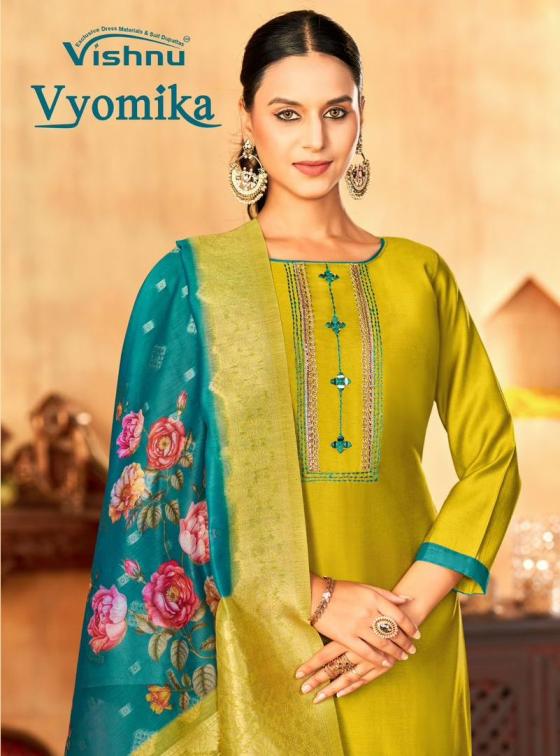 VYOMIKA BY VISHNU IMPEX GADWAL SILK HIT DESIGN FULL STITCH SUITS ONLINE  