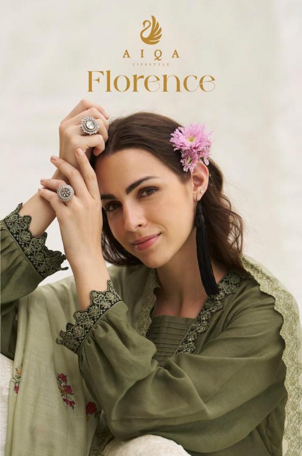FLORENCE BY AIQA LIFESTYLE MODERN PAKISTANI 3PCS DRESS