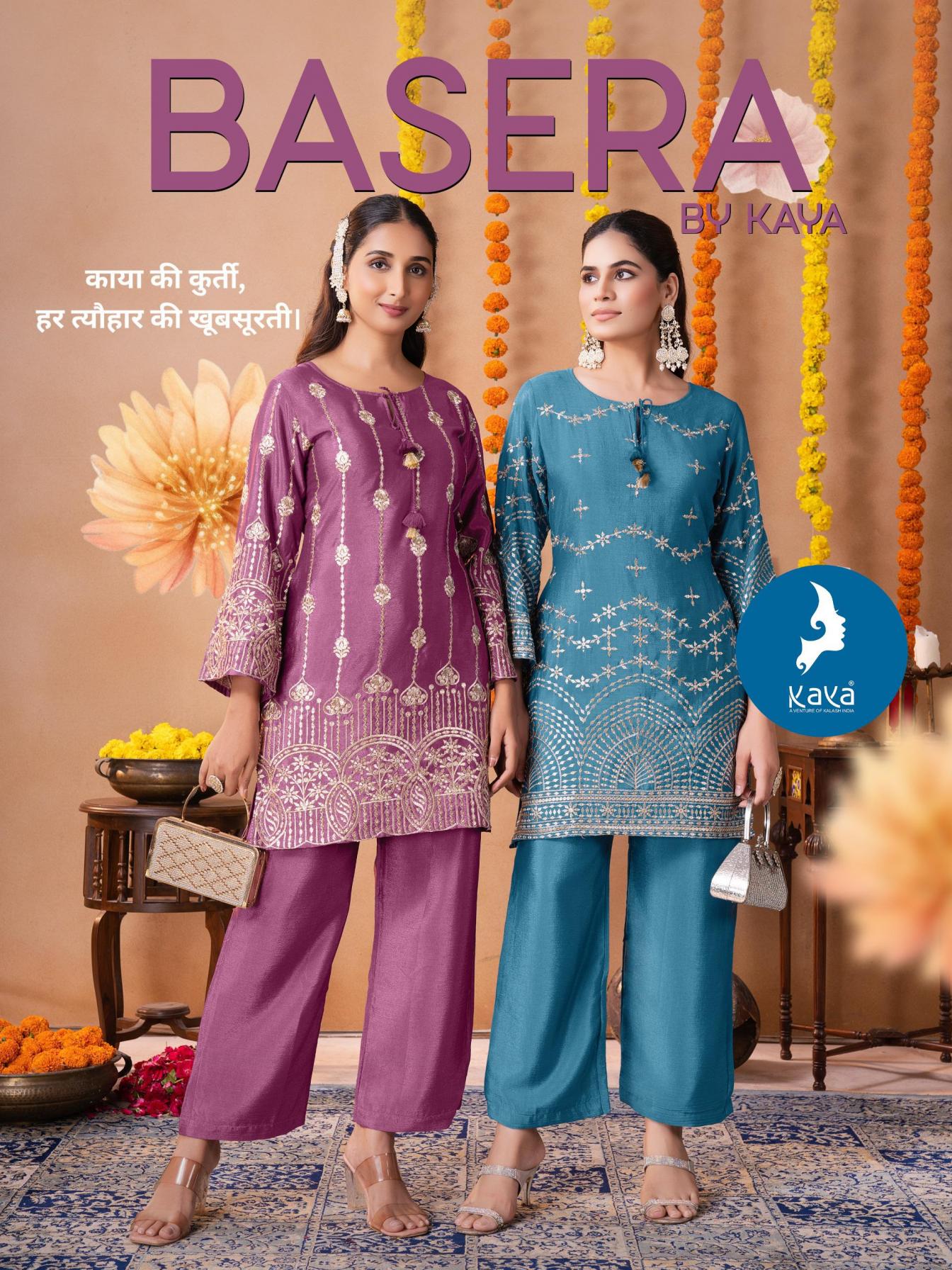 KAYA BASERA CHINON UNIQUE FULL STITCH CO-ORD SETS