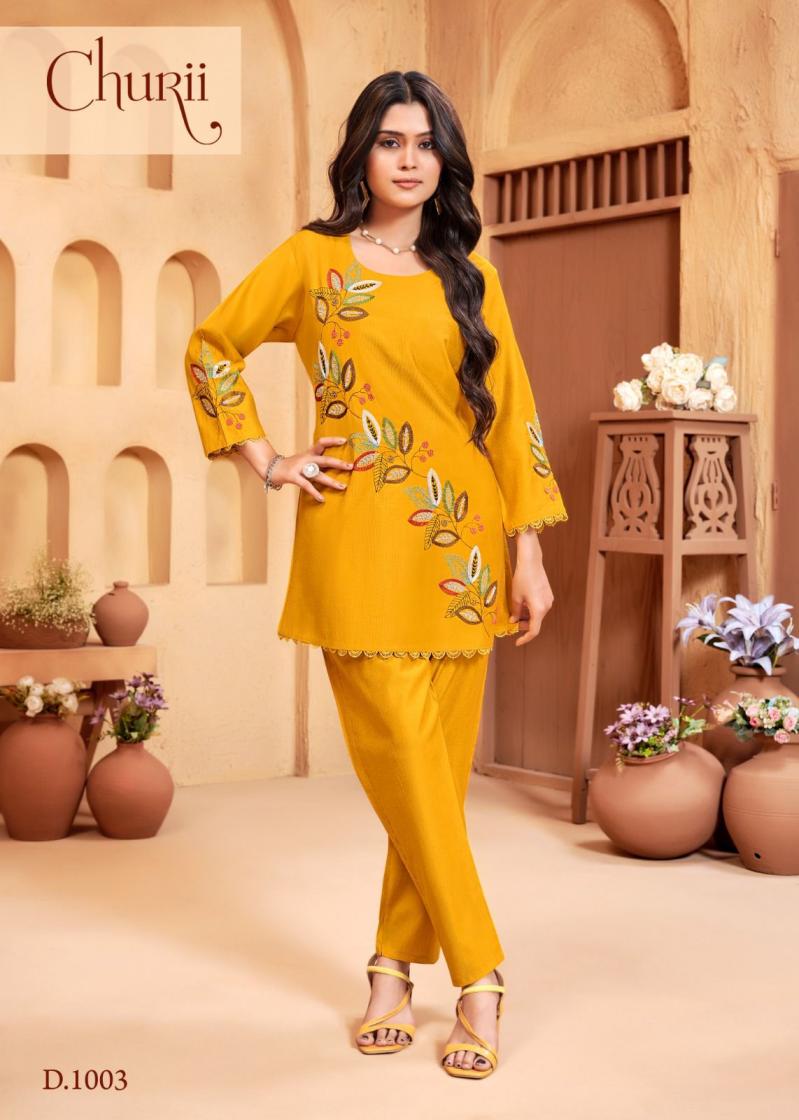 BELL FLOWER BY CHURII READYMADE VATICAN COMBO CO-ORD FOR GIRLS 