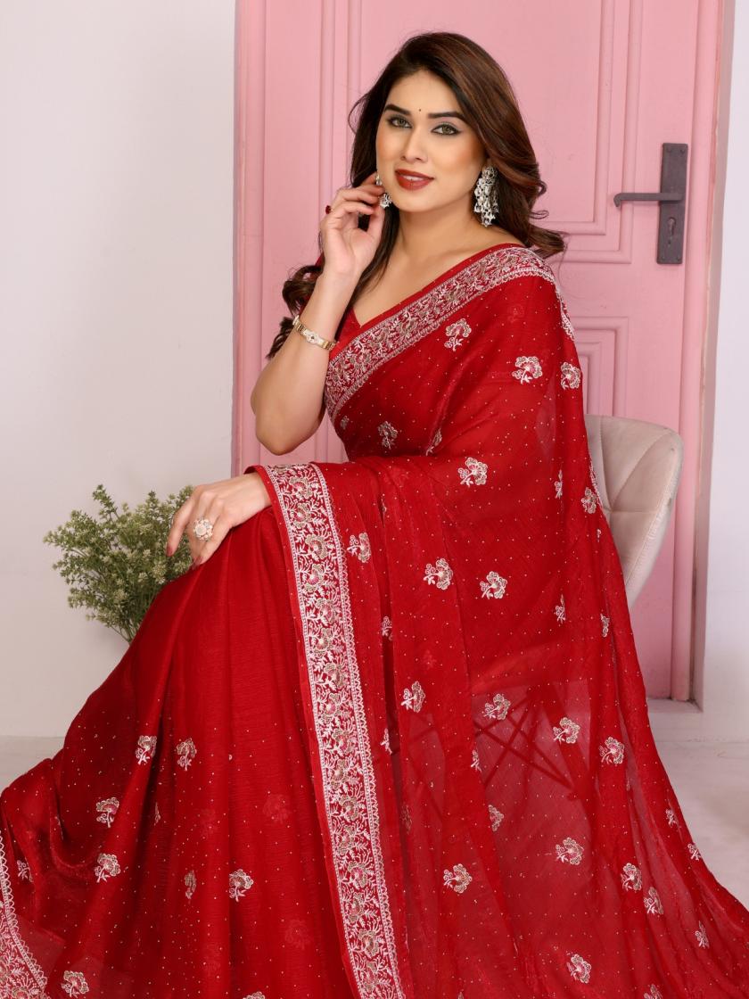 HAMMERS VOL 2 DESIGNER FRENDY CHIFFON BEST SAREES 