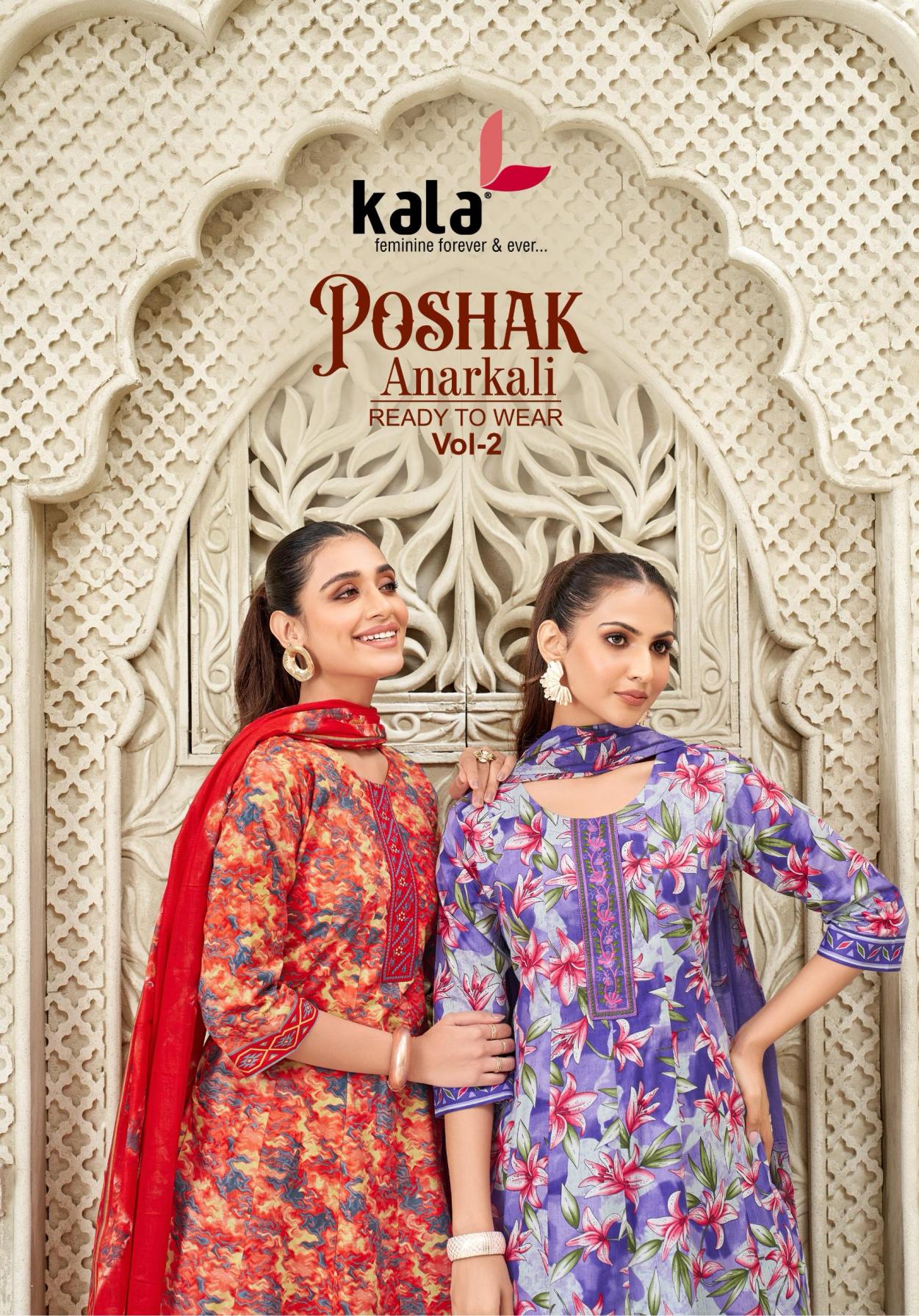 POSHAK VOL 2 BY KALA HIT DESIGN FULL STITCH 3PCS PAKISTANI DRESS