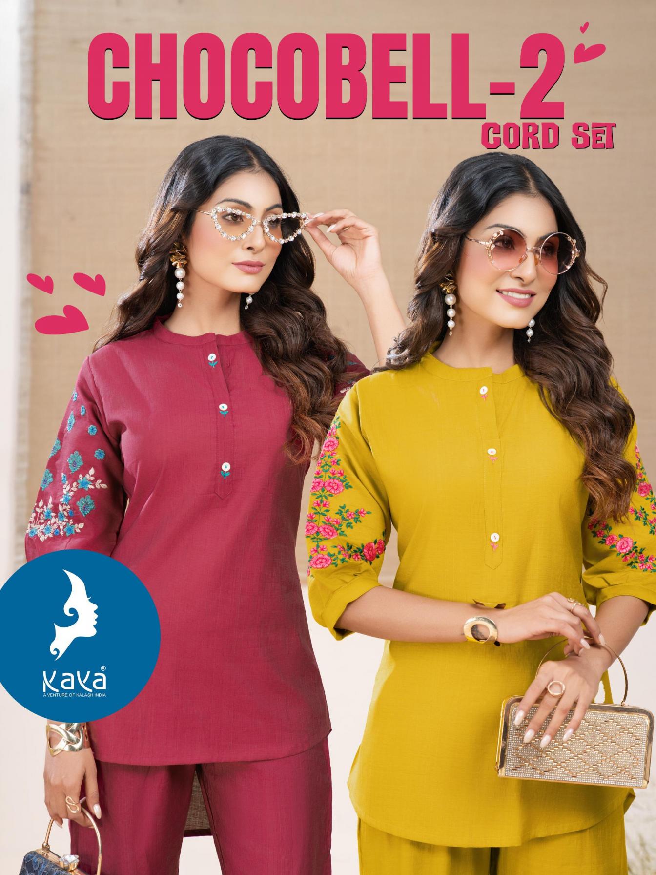 CHOCOBELL VOL 2 BY KAYA READYMADE VERTICAN CO-ORD SETS 