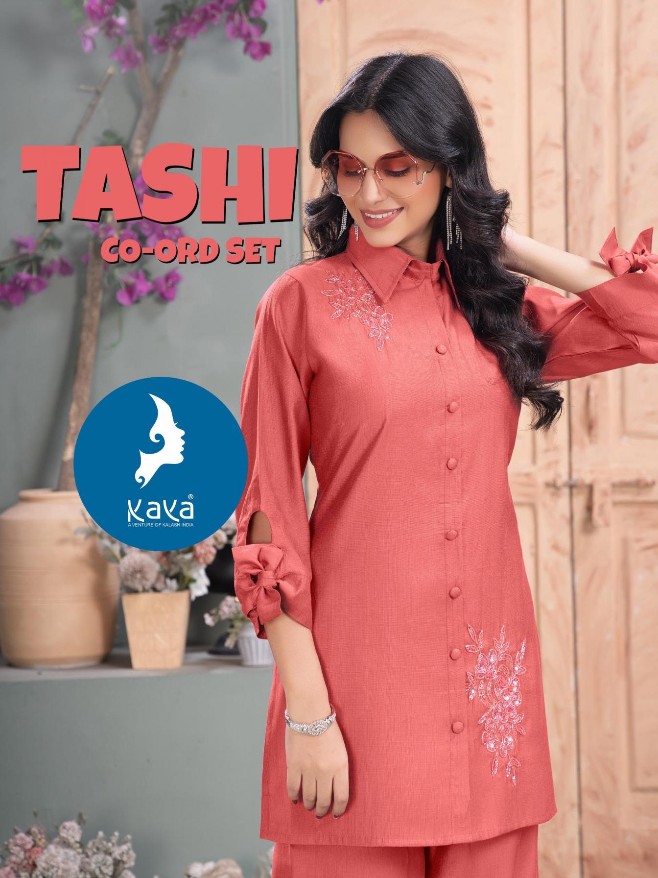 TASHI BY KAYA STYLISH VERTICAN READYMADE CO-ORD SETS 