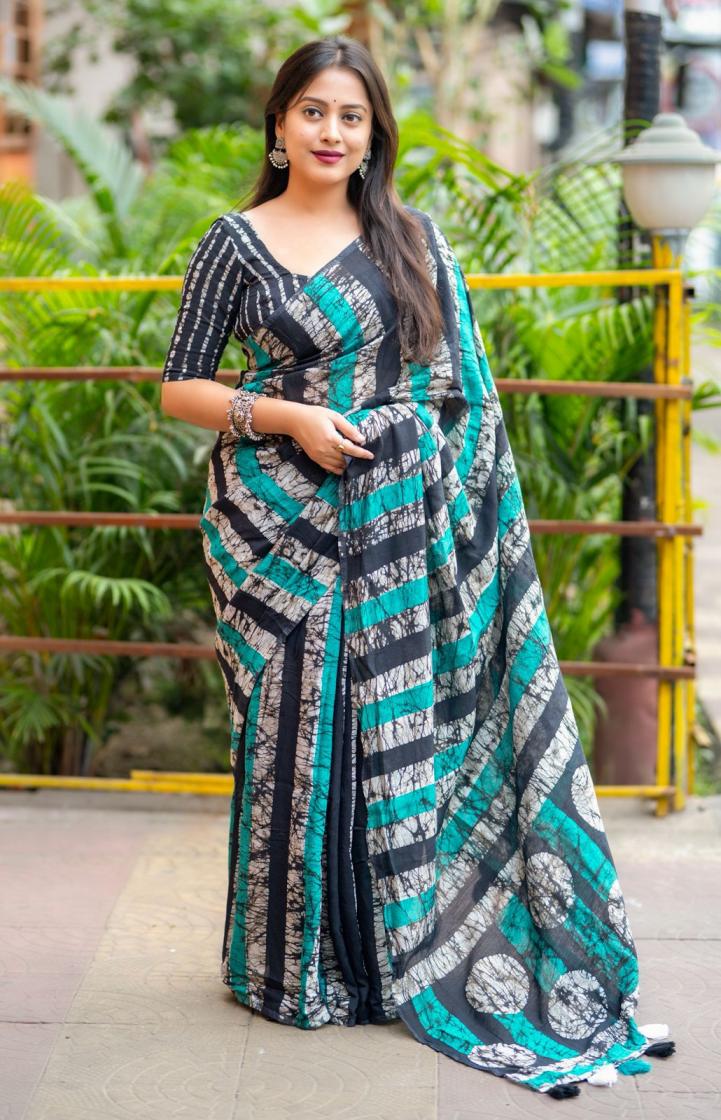 KC 289 PRETTY CHANDERI COTTON SAREES ONLINE 