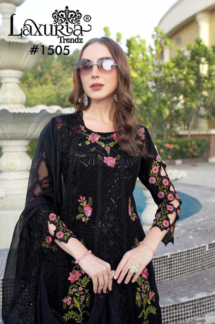 1505 BY LAXURIA TRENDZ READYMADE STYLISH PAKISTANI 3PCS DRESS