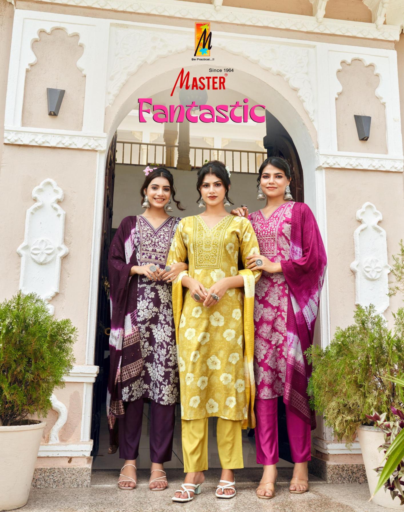 FANTASTIC BY MASTER PRETTY VERTICAN FOIL FULL STITCH SUITS 