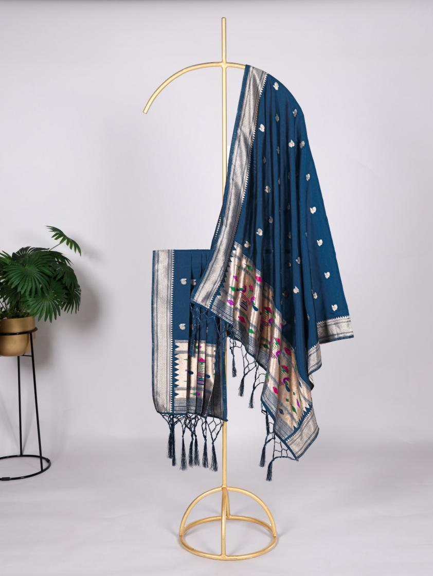 NNK4003 STYLISH JACQUARD PATHANI DUPATTA ONLINE 