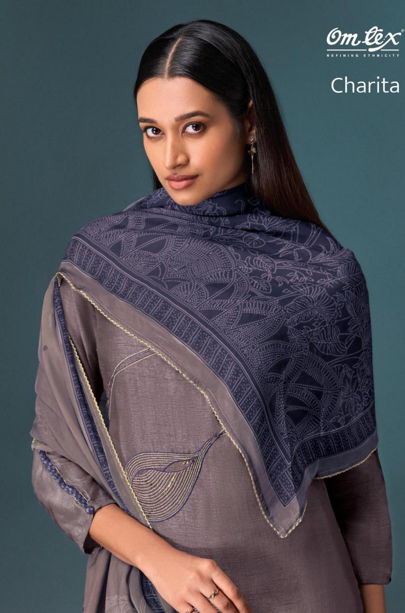 CHARITA BY OMTEX PRESTINE SILK MODERN SALWAR KAMEEZ