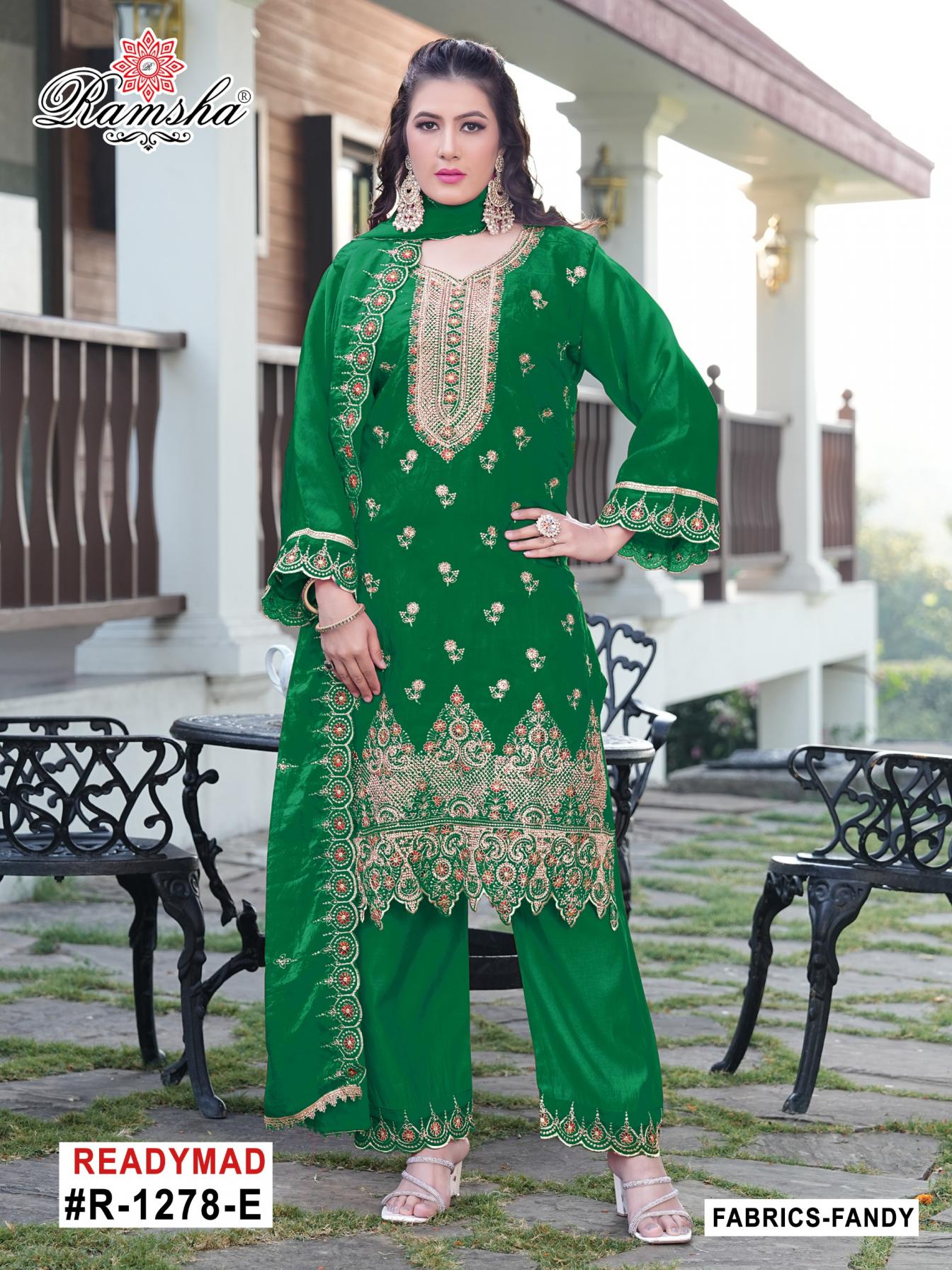 RAMSHA R 1278 NX FULL STITCH STYLISH FANDY PAKISTANI SUITS