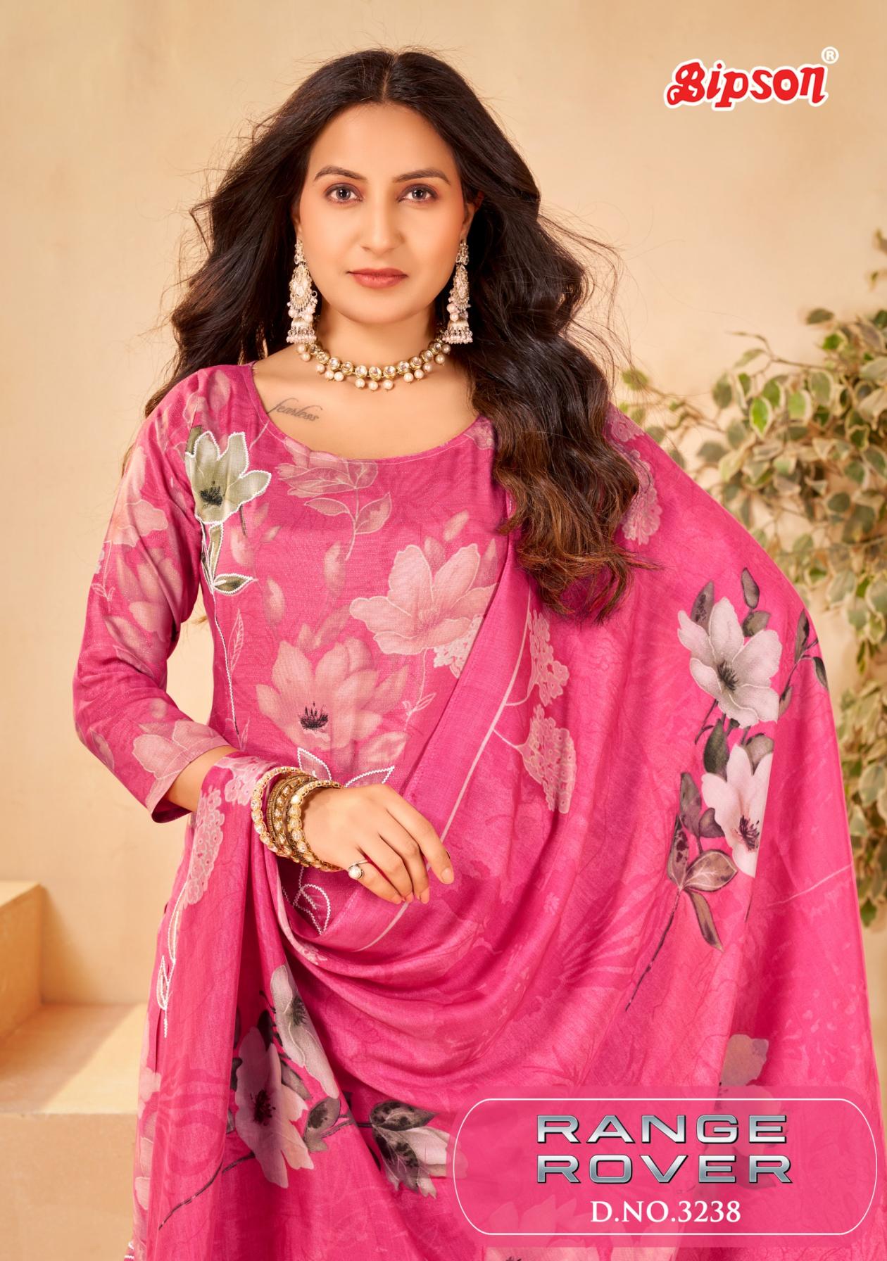 BIPSON PRINTS RANGE ROVER 3238 VISCOSE MUSLIN SIMMER SUIT FOR WOMENS  