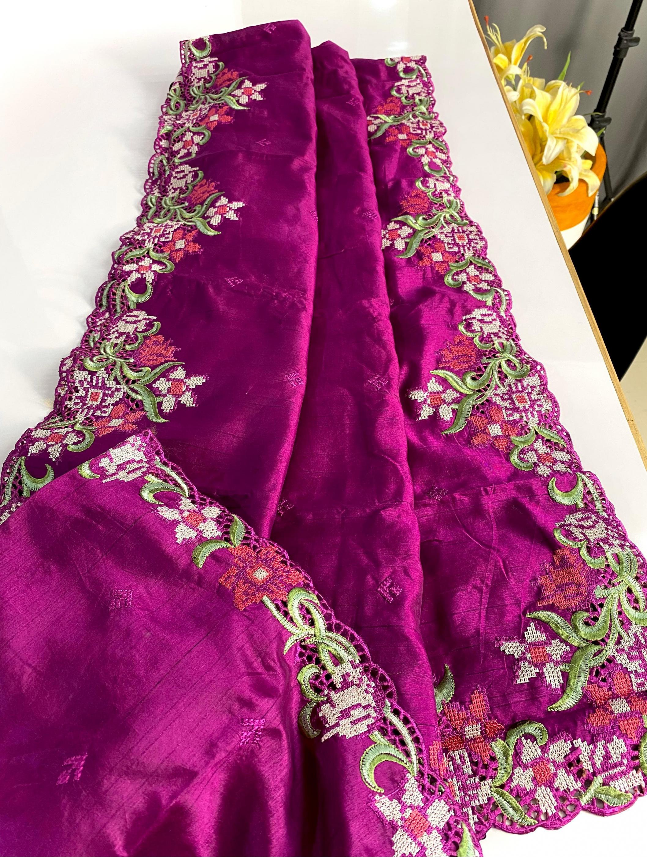 SHAMBHAVI PRETTY LOOK TUSSAR SILK SAREE WHOLESALER 