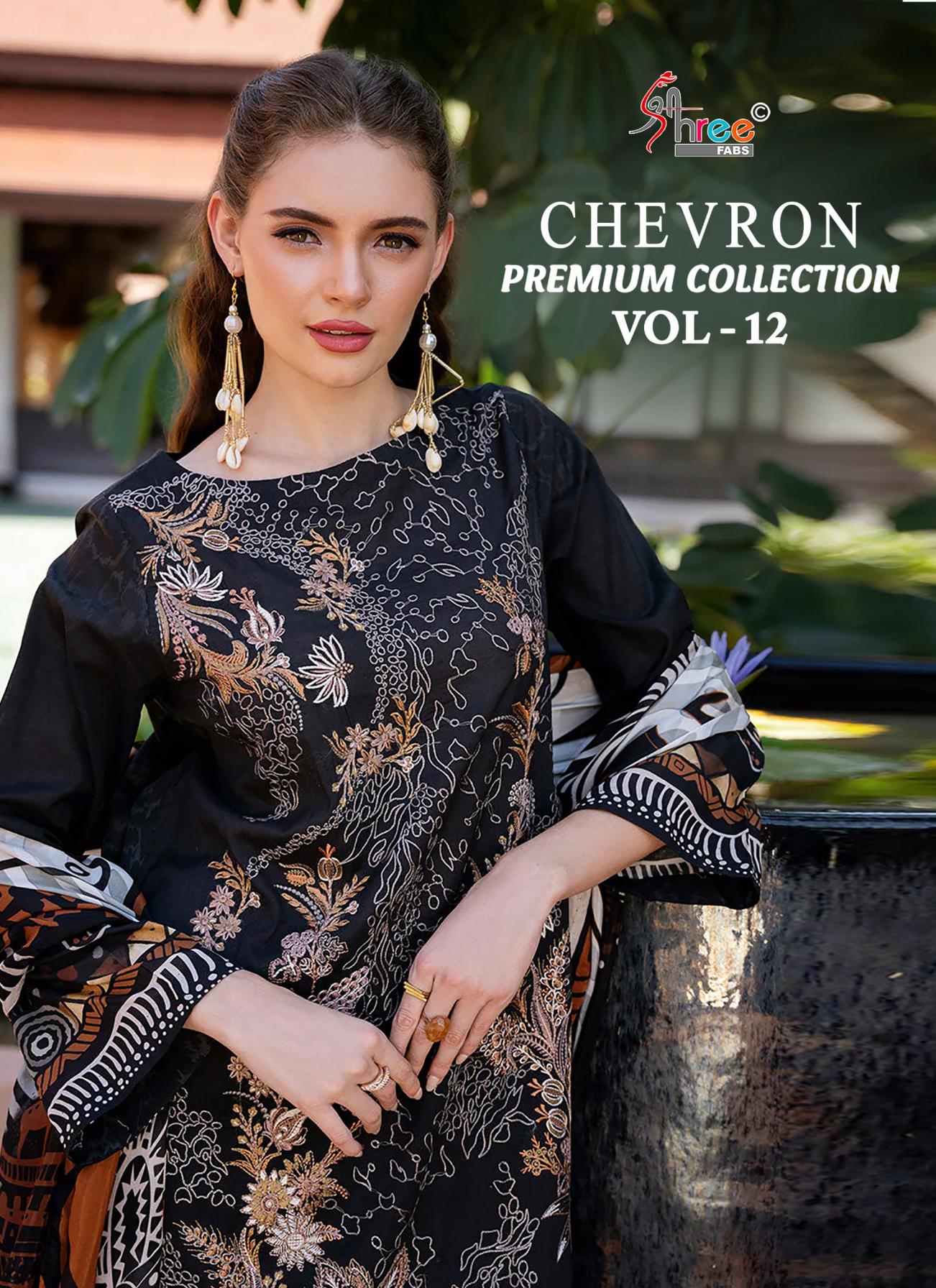 CHEVRON PREMIUM COLLECTION VOL 12 BY SHREE FABS PAKISTANI SUIT FOR WOMENS 