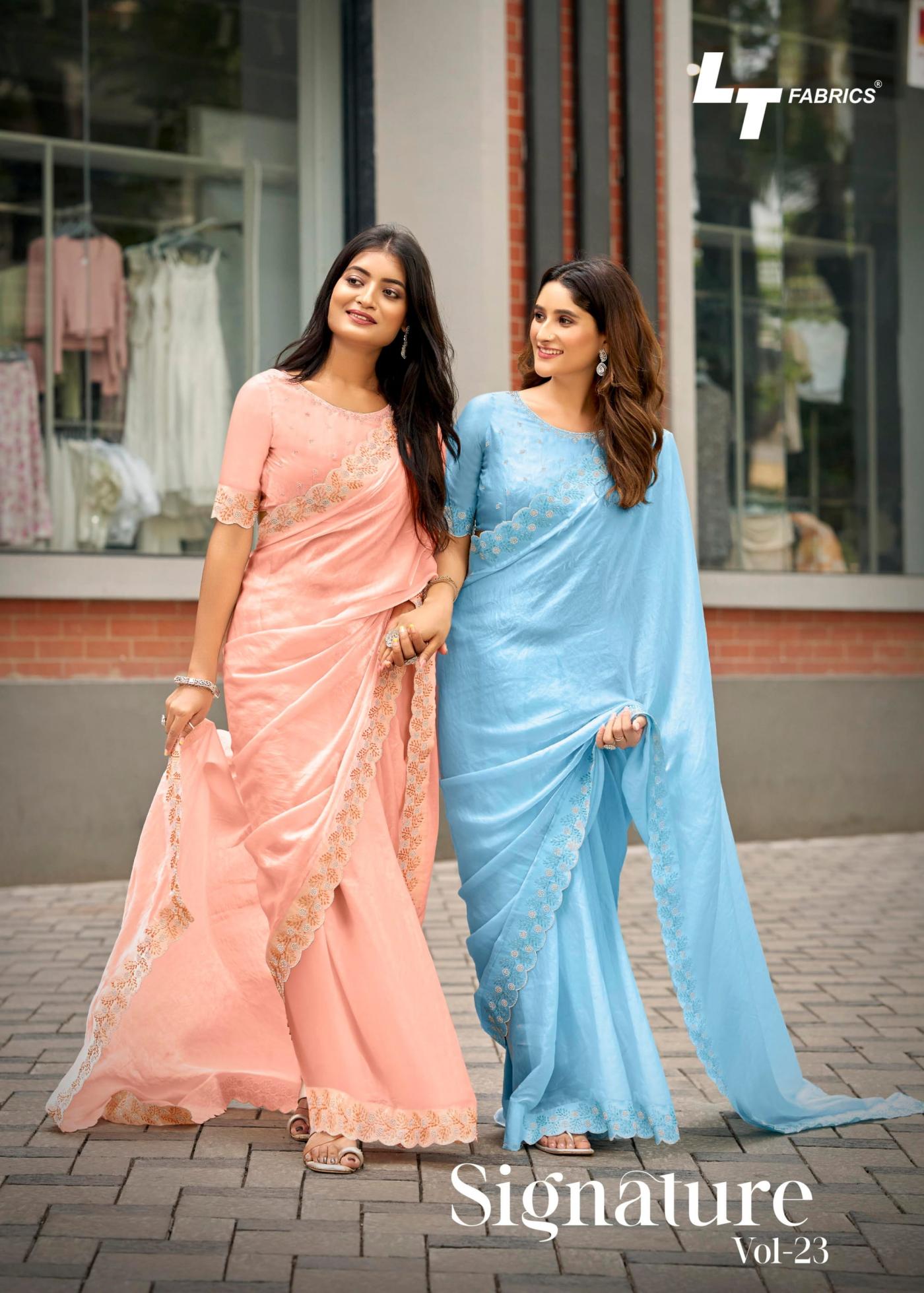 LT FASHION SIGNATURE VOL 23 MALAI SILK ELEGANCE SAREES ONLINE  