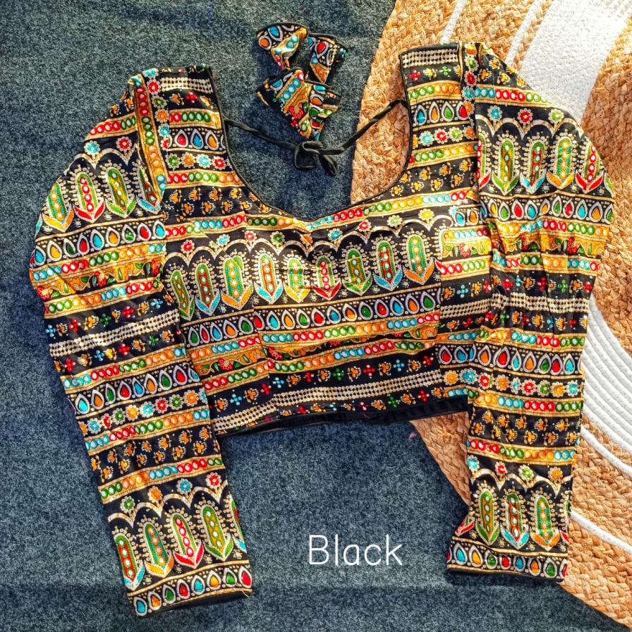 SIROSKY L S VOL 2 RAYON COTTON STYLISH FULL STITCH BLOUSE 