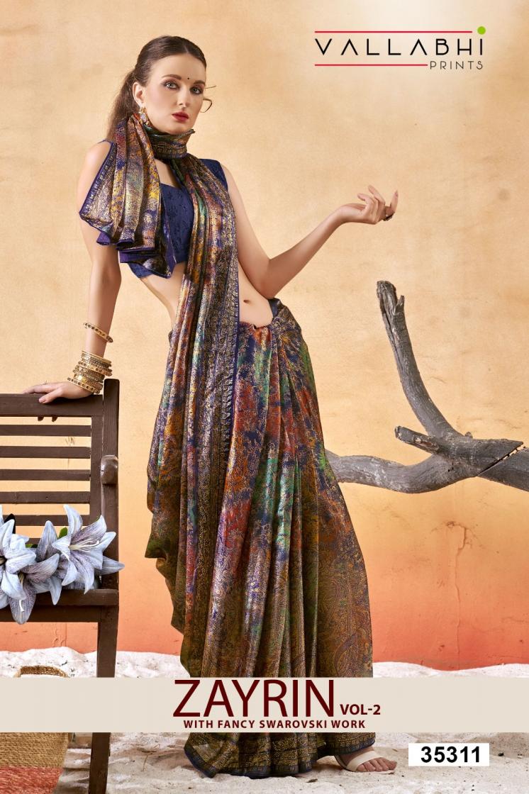 ZAYRIN VOL 2 BY VALLABHI PRINTS AMAZING FANCY SAREES 