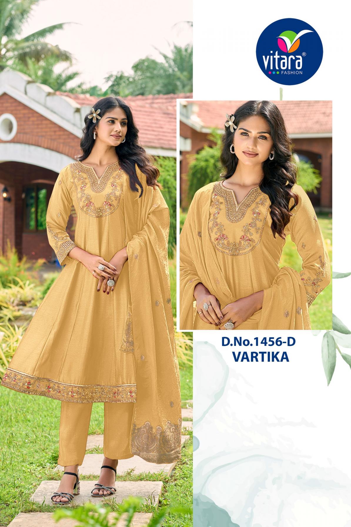 VITARA FASHION VARTIKA READYMADE VICHITRA SIMAR COMBO LADIES SUITS 