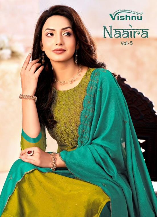 NAAIRA VOL 5 BY VISHNU IMPEX VICHITRA BOOMING SALWAR KAMEEZ 