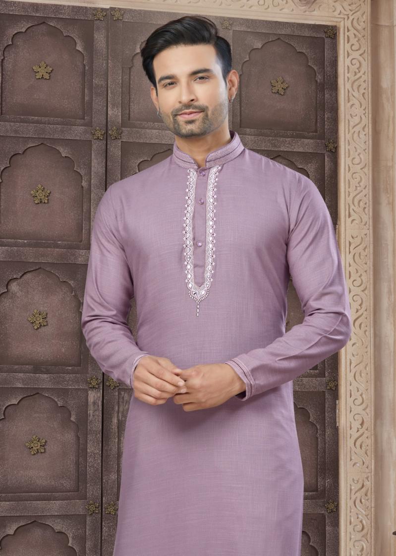 OUTLUK WEDDING COLLECTION 39 CLASSIC COTTON READYMADE MENS KURTA WITH PANT 