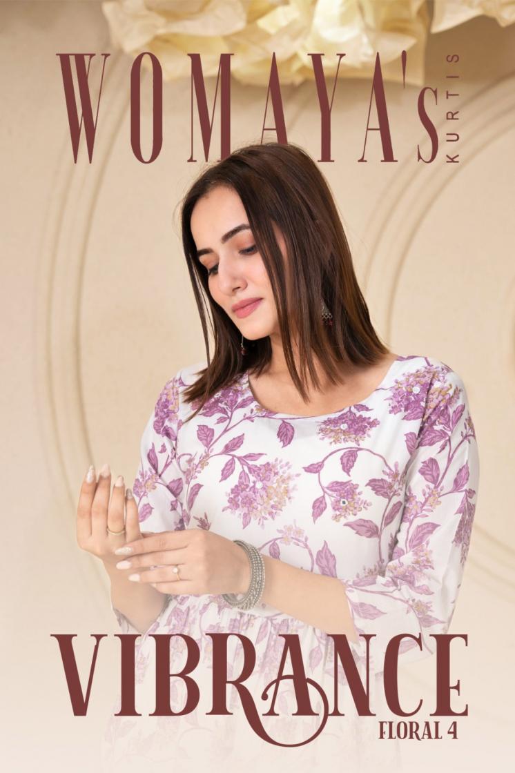VIBRANCE FLORAL VOL 4 BY WOMAYA COTTON CASUAL READYMADE COMBO GOWNS 