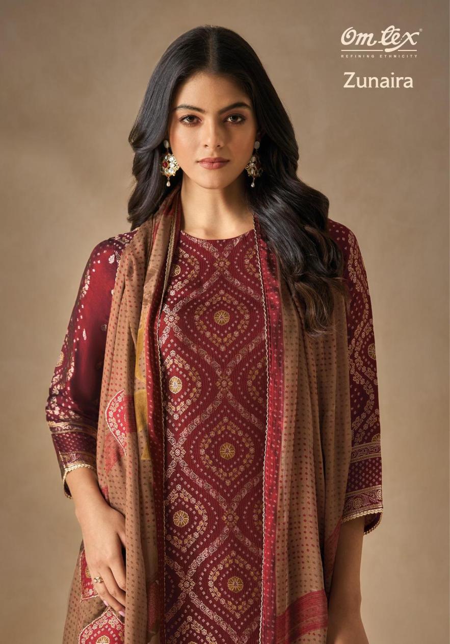 OMTEX ZUNAIRA RUBINA SILK JACQUARD BEST WHOLESALE RATES