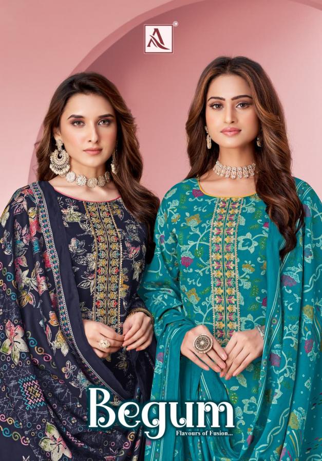 BEGUM VOL 2 BY ALOK VISCOSE RAYON UNSTITCH PAKISTANI DRESS