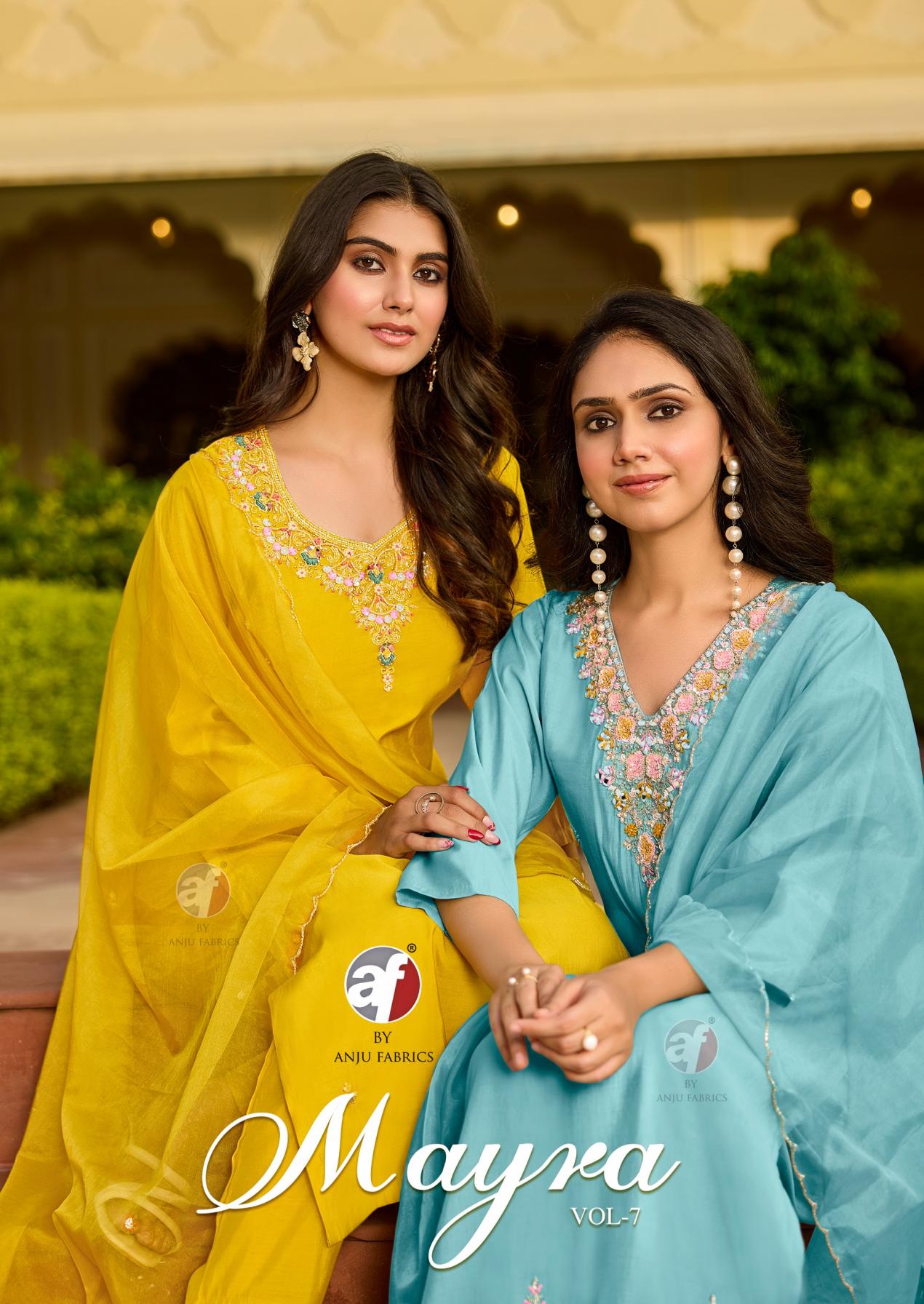 MAYRA VOL 7 BY ANJU FAB PARTY WEAR MODAL SILK SALWAR KAMEEZ 