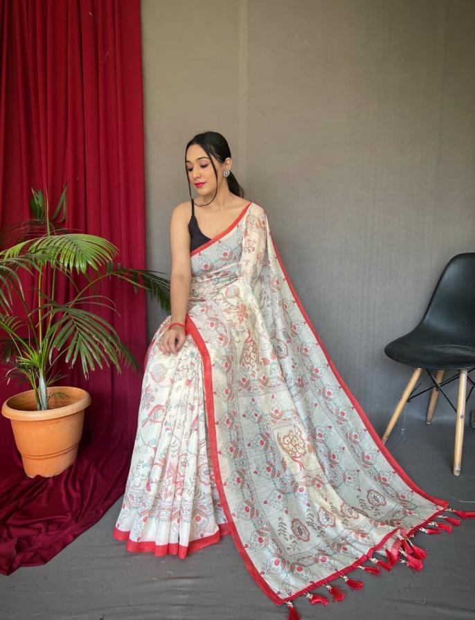 COTTON KATHA MALAI COTTON DAILY WEAR SAREES  